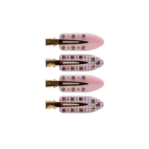 Popstar clips in strawberry granita