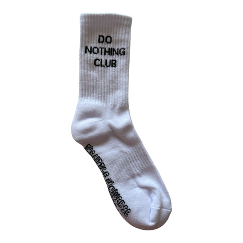 Do Nothing Club Socks