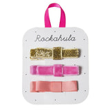 Rockahula Glitter Grosgrain and Velvet Clips